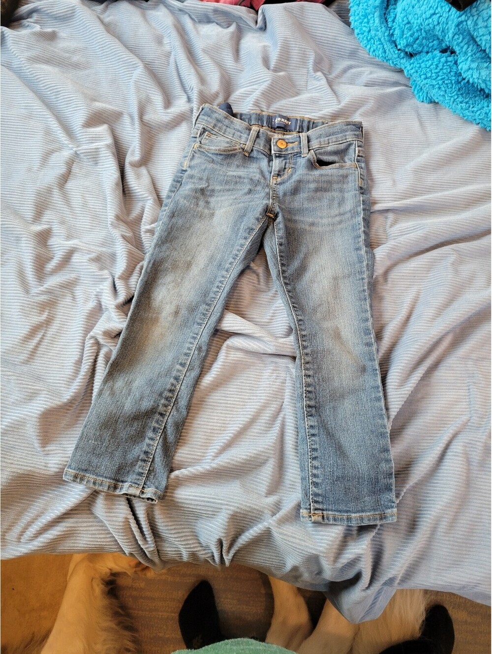 Old Navy Skinny Adjust Light Wash Jeans Size 7 Regular